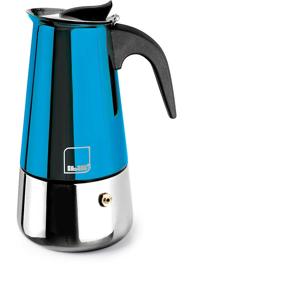 CAFETERA EXPRESS INOX MOCA BLUE 10 TAZAS IB 629810