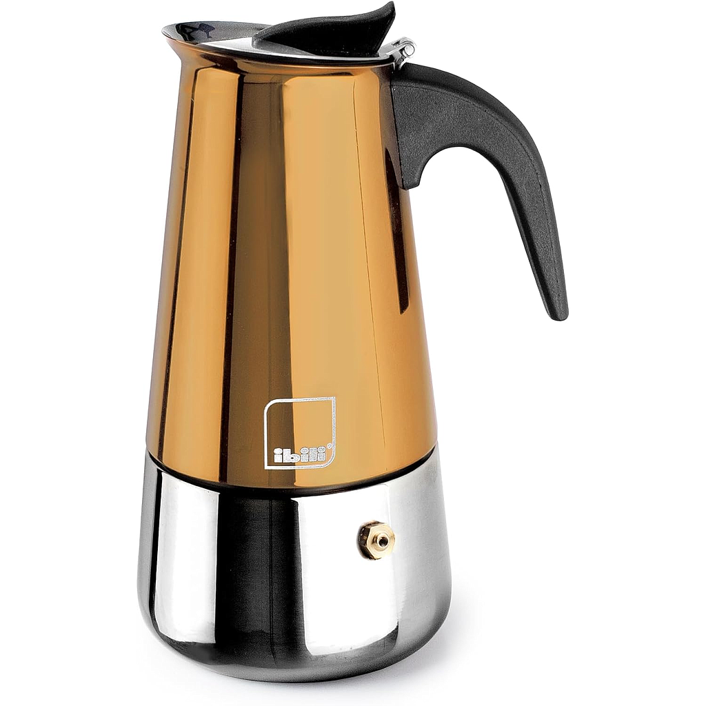 CAFETERA EXPRESS INOX MOCA CUPRA 10 TAZAS IB 629910