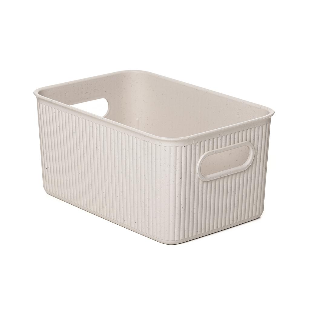 CONTENEDOR MULTIUSO BAOBAB BEIGE 7010238 (18.1 x 27.2 x 13cm / 5lt)