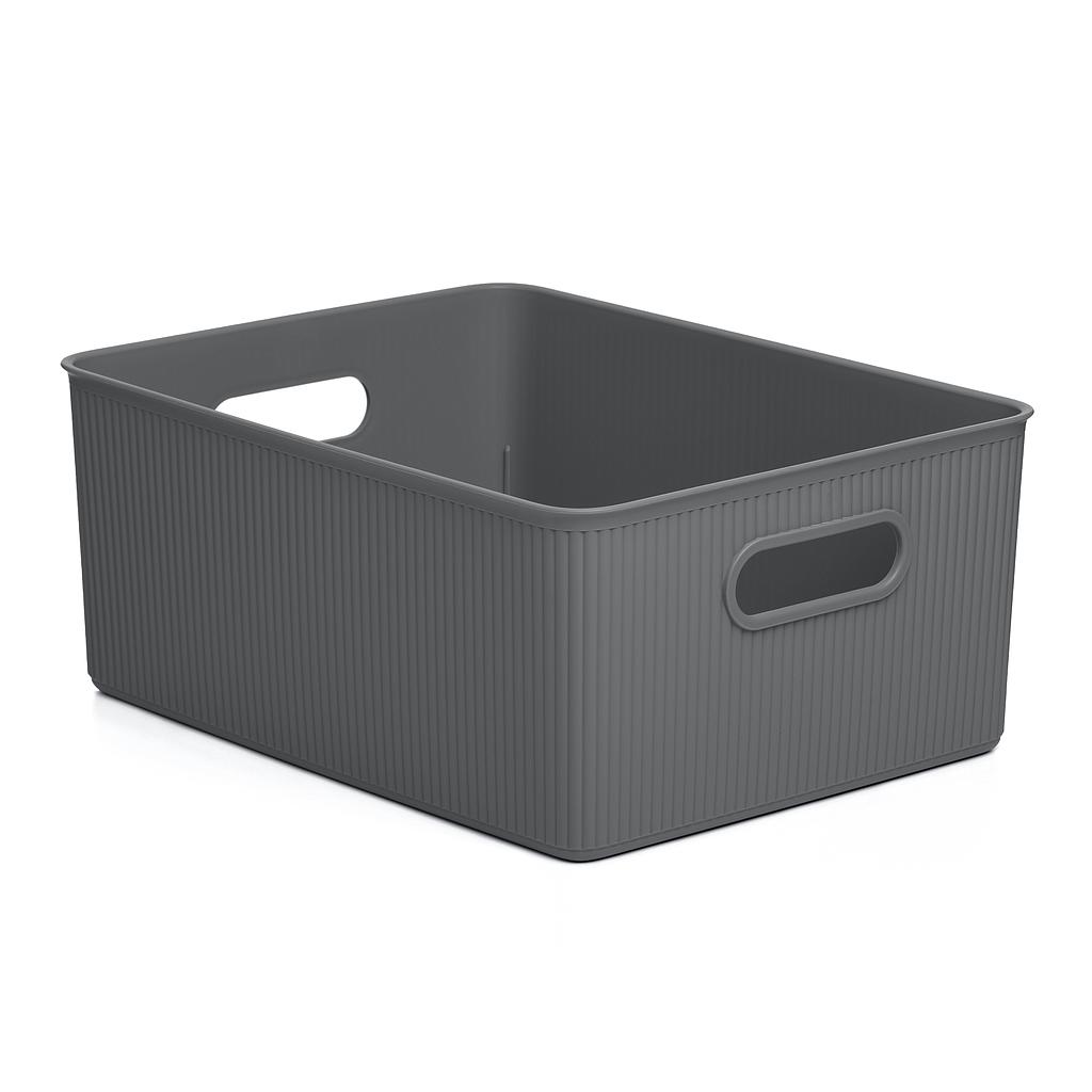 CONTENEDOR MULTIUSO BAOBAB GRIS 7010314 (29.4 x 38.5 x 16cm / 15lt)