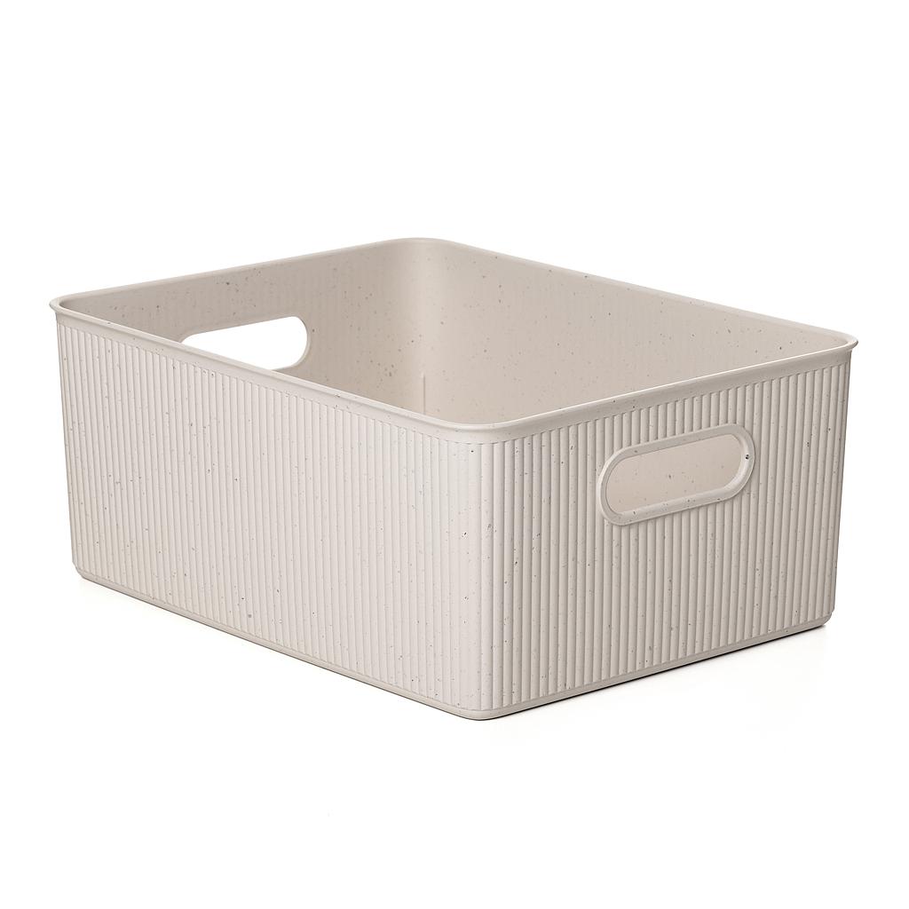 CONTENEDOR MULTIUSO BAOBAB BEIGE 7010338 (29.4 x 38.5 x 16cm / 15lt)