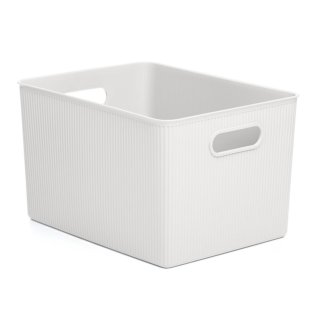 CONTENEDOR MULTIUSO BAOBAB BLANCO 7010401 (29.4 x 38.5 x 23cm / 22lt)