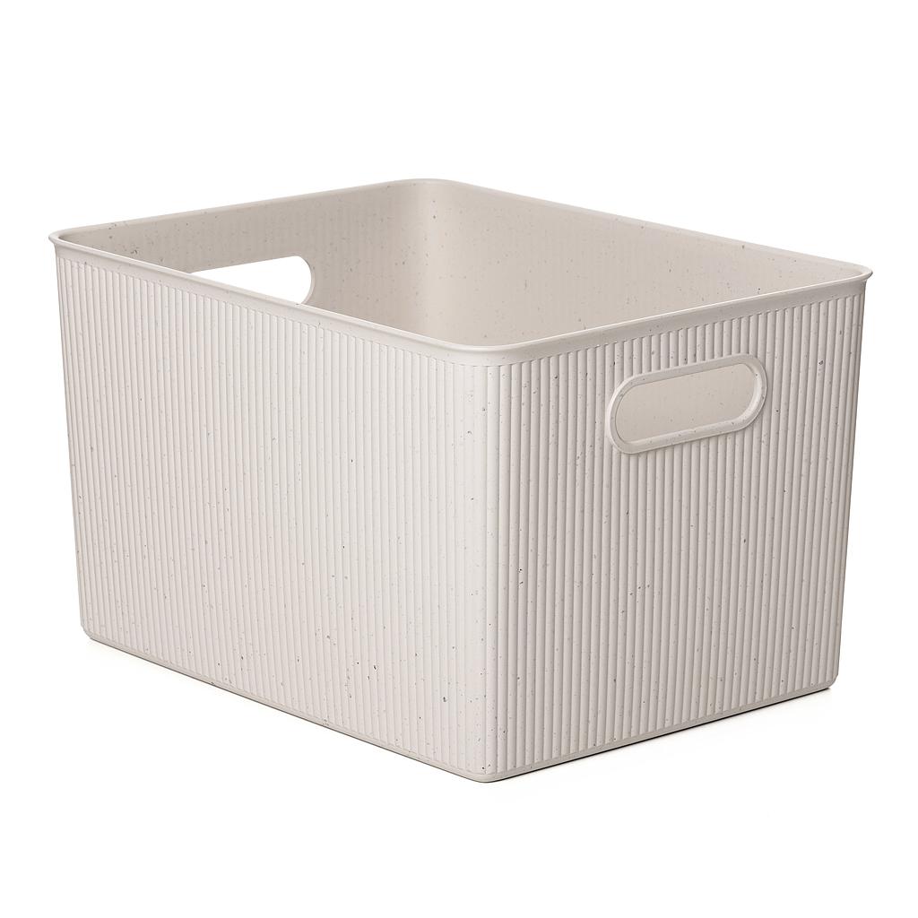 CONTENEDOR MULTIUSO BAOBAB BEIGE 7010438 (29.4 x 38.5 x 23cm / 22lt)