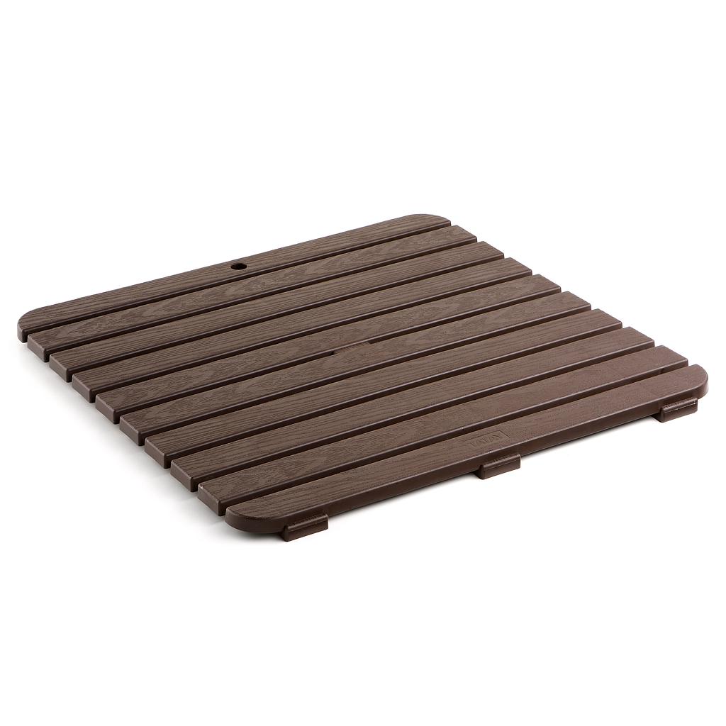 TARIMA ANTIDESLIZANTE DE DUCHA OSCURA 5530000 (55 x 55cm)