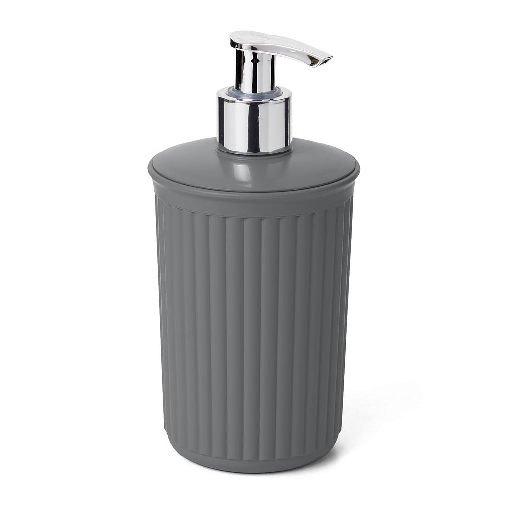 DISPENSADOR DE JABON BAOBAB GRIS 6390214 (7.6 x 7.6 x 16cm)