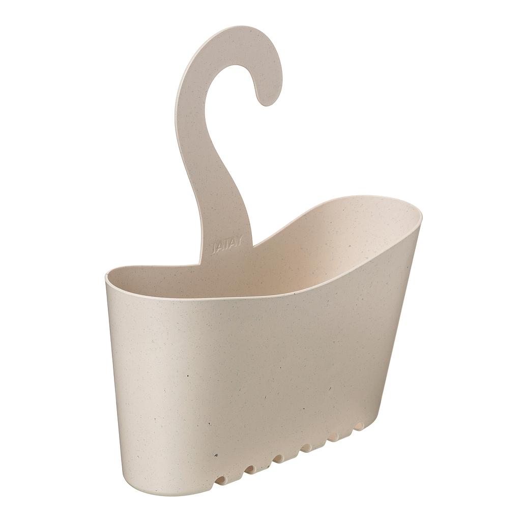 CONTENEDOR CESTILLO PARA BANO STANDARD BEIGE 6608738 (25 x 9 x 28cm)