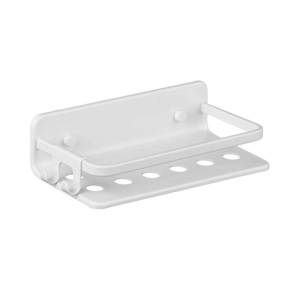 CONTENEDOR CESTILLO RECTANGULAR SERENITY BLANCO 6609401 (20 x 10 x 5.5cm)