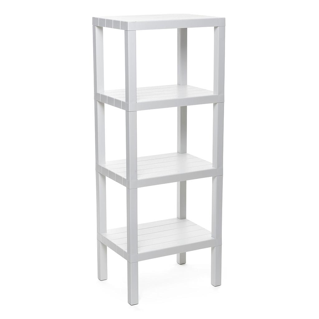 ESTANTERIA LOMBOK 4 ESPACIOS BLANCO 4481001 (38 x 29 x 100cm)