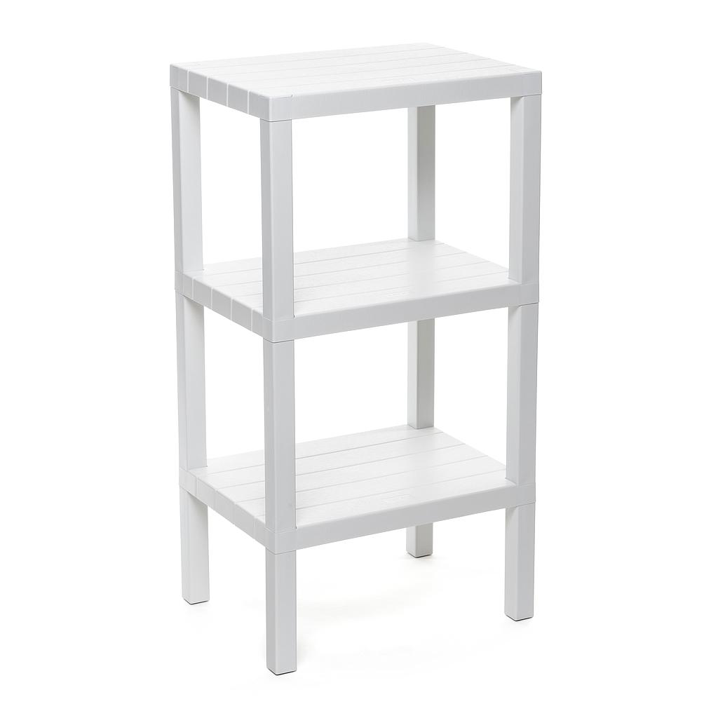 ESTANTERIA LOMBOK 3 ESPACIOS BLANCO 4481201 (38 x 29 x 73.5cm)