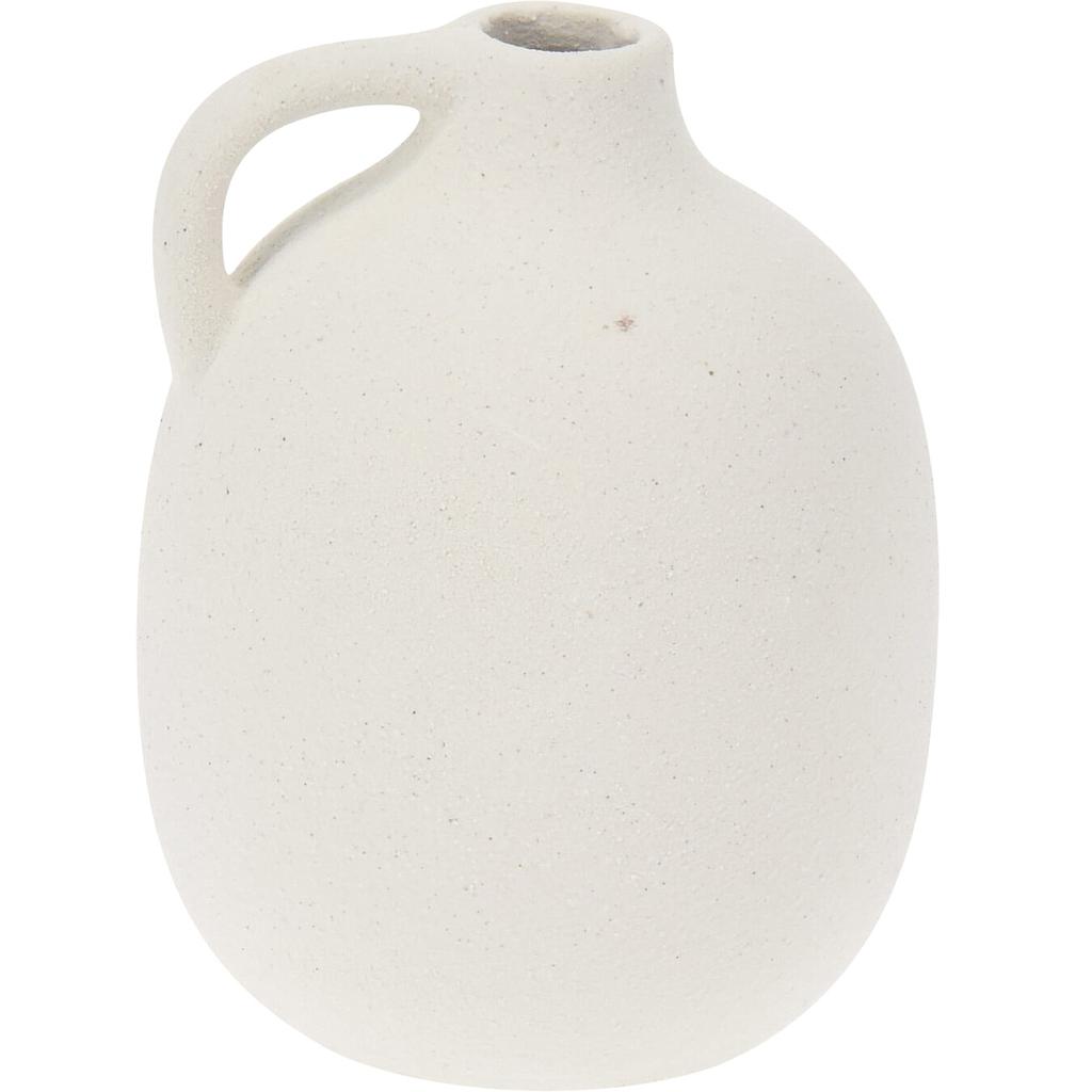 FLORERO TIPO VASIJA BEIGE 095202660A