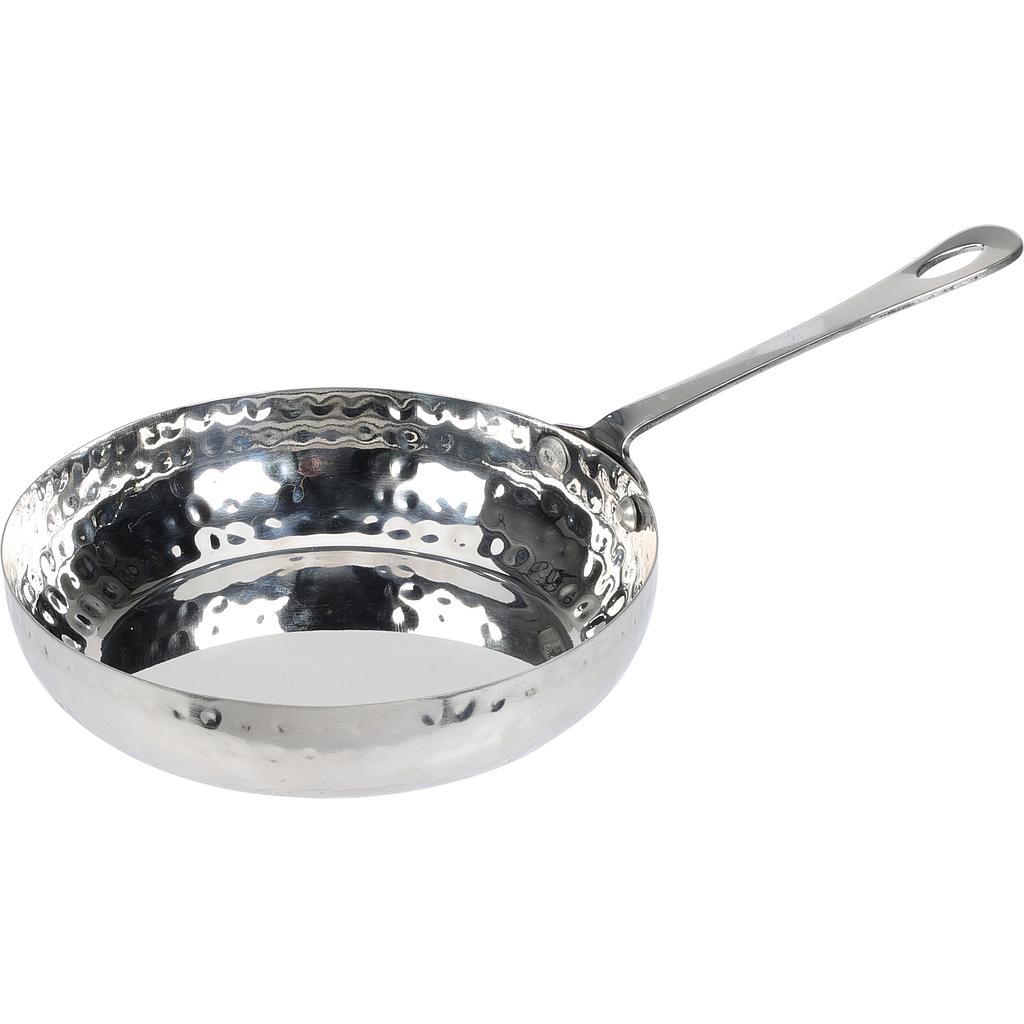SARTEN MARTILLADO ACERO INOX. A12441420 (14cm)