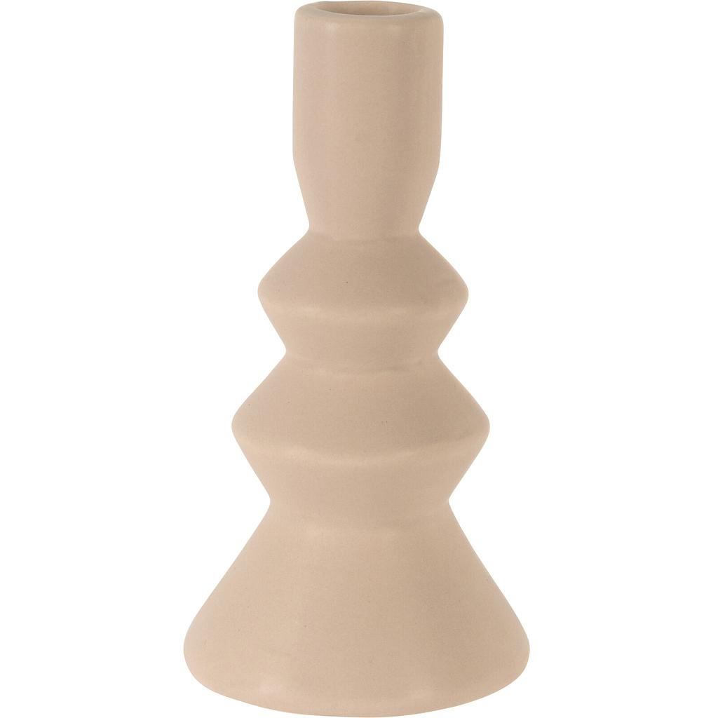 CANDELABRO BEIGE HZ1960200A (8 x 8 x 16cm)