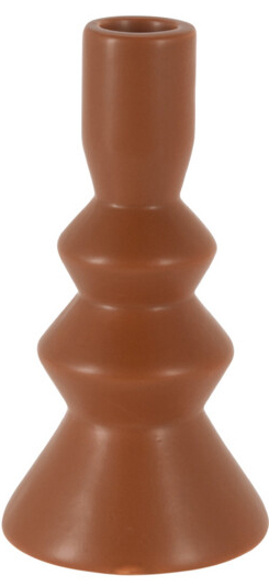 PORTAVELAS TAUPE HZ1960200B (8 x 8 x 16cm)