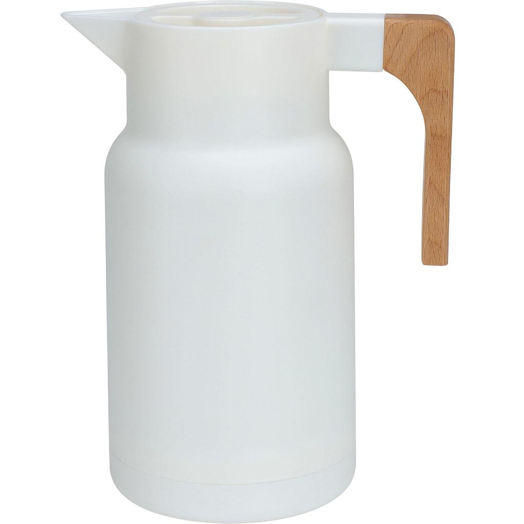 JARRA TERMO BLANCO MANGO MADERA YN1700440B (1000ml)