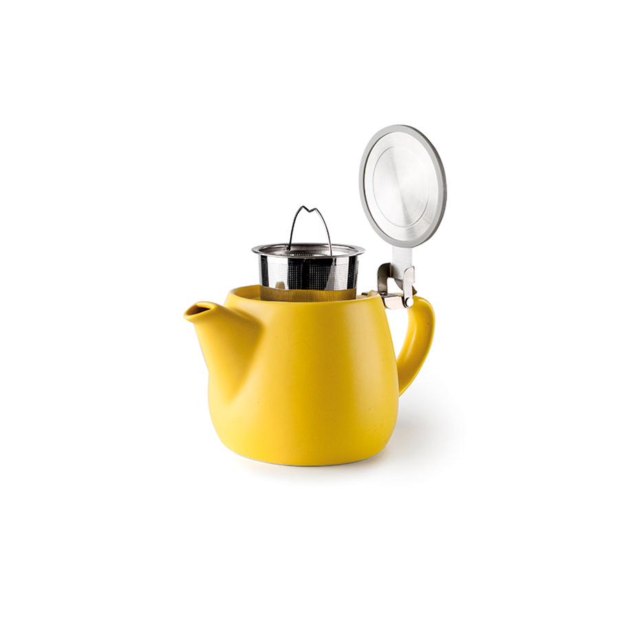 TETERA LUXOR YELOW CON FILTRO IB 668200Y (16.9 x 11 x 9cm / 540ml)