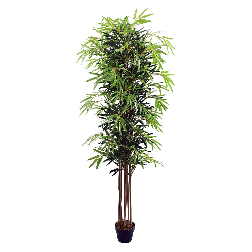 PLANTA ARTIFICIAL BAMBOO CON MACETA F23884 (180cm)