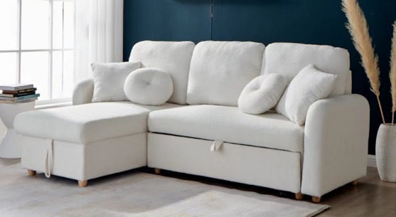 SOFA CAMA LISBOA GRIS OSCURO MLM-504760-1935-32 (210 x 136 x 93cm)