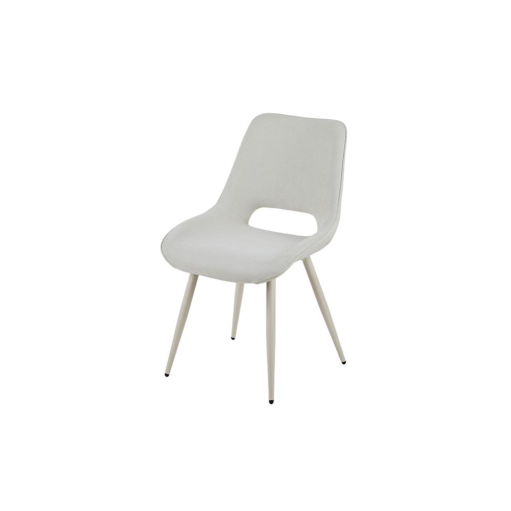 SILLA PANA MAGDA BEIGE  PATAS ARENA BEIGE MDC7160A-2 (50 x 61.5 x 86 x 48cm)