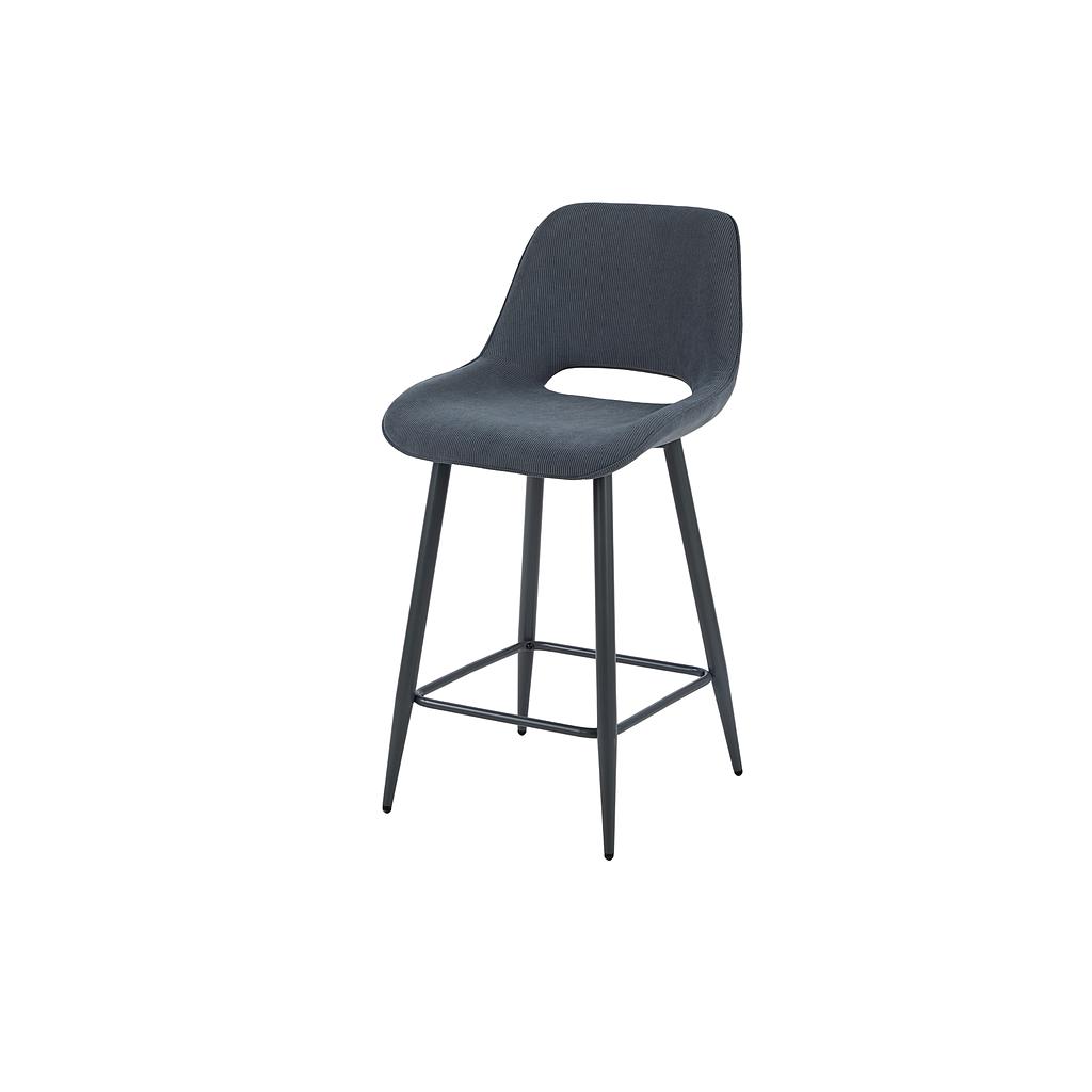 TABURETE PANA MAGDA GRIS PATAS ARENA GRIS MBar7160A-5 (50 x 61.5 x 103 x 65cm)