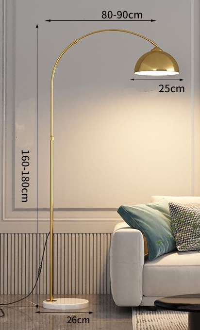 LAMPARA LED INCANDESCENTE DORADA F23756 (165cm)