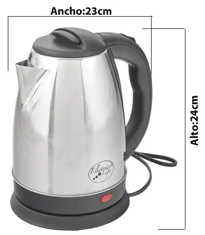 HERVIDOR ELECTRICO 304501 / ZK-02 (24 x 23cm / 1.8lt)