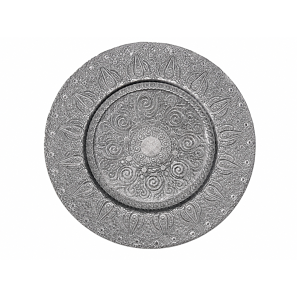 PLATO BASE DE VIDRIO PLATA IC81071937