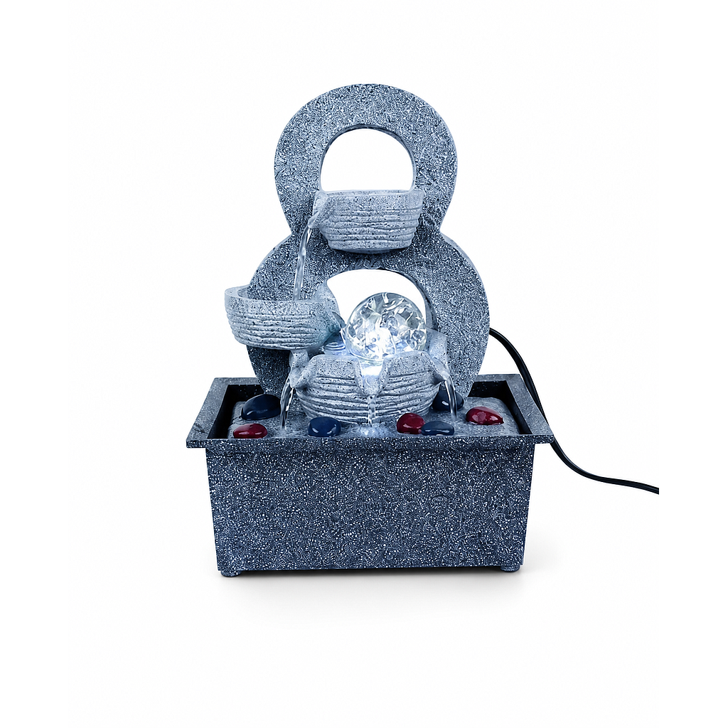 FUENTE DECORATIVA DE AGUA POLIRESINA F24574 (30cm)