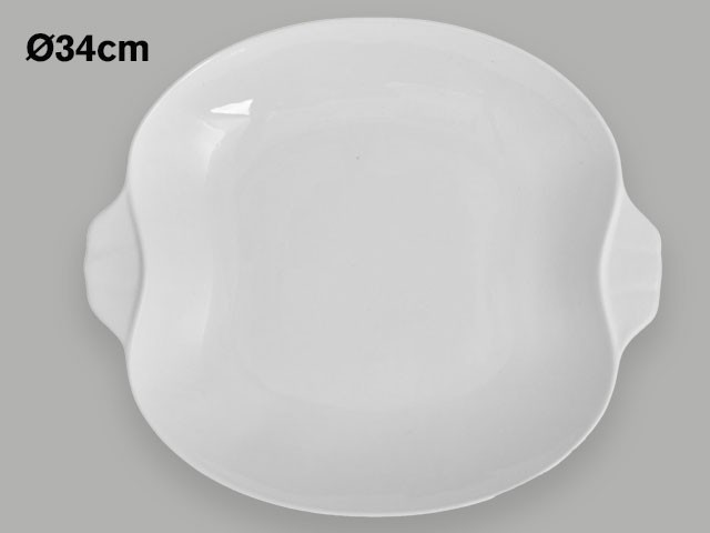 BANDEJA SERVICIO PORCELANA PARA BOCADITOS 213041 / STB9-58 (34cm)