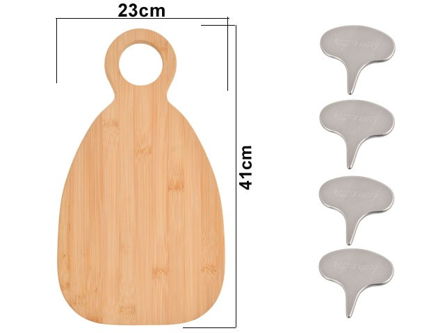 TABLA DE CORTE Y SERVICIO BAMBOO 274858 / SR23841A (41 x 23 x 1.60cm)