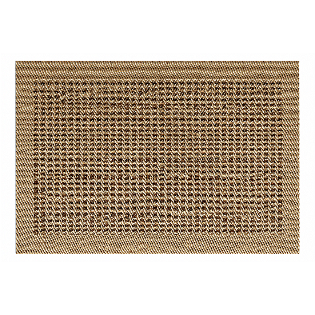 INDIVIDUAL PLASTICO DORADO F24713A (30 x 45cm)