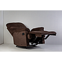 SILLON RECLINER SEDONA TEXTIL CAFÉ OSCURO  R9149F-51CO (84 x 76 x 65cm)