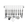 SET UTENSILIOS COCINA ACERO INOXIDABLE 9PZS 404000630