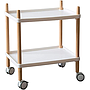 CARRO DE SERVICIO COPACABANA 2 NIVELES SL-7041-2 (50,5 x 36,5 x 58,5cm)