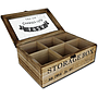 CAJA PARA SOBRES DE TE 6 ESPACIOS HZ1100870 (24 x 17 x 9cm)
