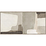 CUADRO ABSTRACTO TONOS BEIGE 18253E (70 x 140cm)