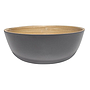 BOWL BAMBOO NATURAL GRIS MATE IB 590701 (16 x 7.50cm)