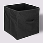 CAJA CONTENEDORA TEXTIL NEGRO 130060 (31 x 31cm)