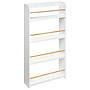 ESTANTE TIPO LIBRERO INFANTIL BLANCO 4 NIVELES 174087 (118 x 55 x 15cm)