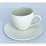 SET PLATOS Y TAZAS BLANCO 12PZS 4HM34-1 (220ml)