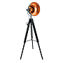 LAMPARA MADERA REGULABLE TIPO REFLECTOR DIRECCIONABLE DE PISO 4HM35-4 (100 - 150cm)