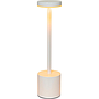 LAMPARA DE MESA BLANCO CON BATERIA 4HM35-7B (33.5cm)