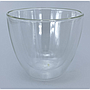 VASO VIDRIO DOBLE TRANSPARENTE 4HM37-20 (10 x 9.5cm / 350ml)