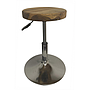 TABURETE BAJO ASIENTO MADERA TECA NH202412 (52cm)