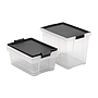 SET CONTENEDORES MULTIUSO CON TAPA 3PZS 1158402 (1 x 15lt / 2 x 7lt)
