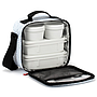 LONCHERA Y CONTENEDOR ALIM. URBAN FOOD GEOMETRICO 5PZS 1167525 (22.5 x 10 x 22cm)