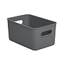 CONTENEDOR MULTIUSO BAOBAB GRIS ANTRACITA 7010214 (18.1 x 27.2 x 13cm / 5lt)