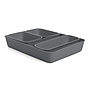 SET CONTENEDORES 5PZS BAOBAB GRIS 7012614 (25 x 33.6 x 5.6 / 18 x 24 x 5.6 / 9 x 24 x 5.6 / 11.5 x 17 x 5.6cm)