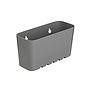 ORGANIZADOR CESTILLO CON VENTOSAS GRIS 4520100 (20 x 8.5 x 11cm)