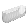 ORGANIZADOR CESTILLO CON VENTOSAS GLACE 4520202 (30 x 8.5 x 11cm)