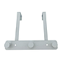 SOPORTE PARA PUERTA BLANCO 3 SERVICIOS 4HM20-19B